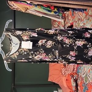 Love, Fire front ruffle dress